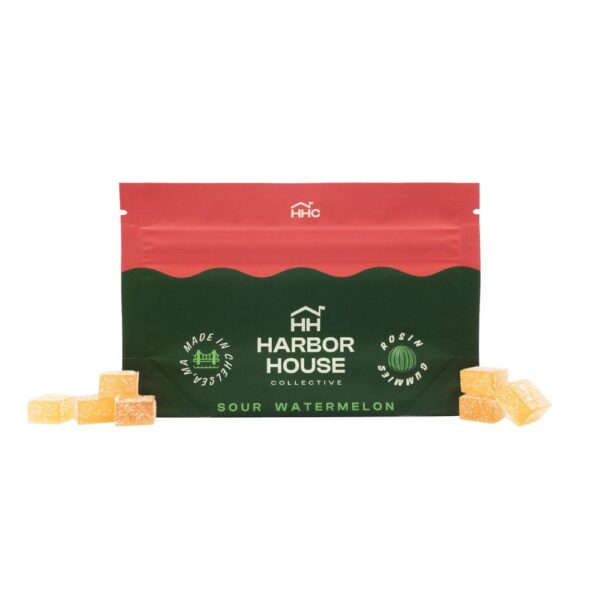 Sour Watermelon | Hash Rosin Gummies | 100mg