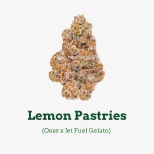 Lemon Pastries | Flower | 28G