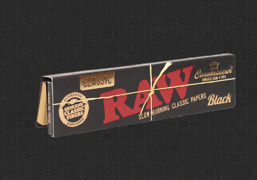 King Size Black Raw w/tips