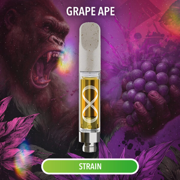 Grape Ape | Distillate Cartridge | 1g | Perpetual | Comm Ave Canna