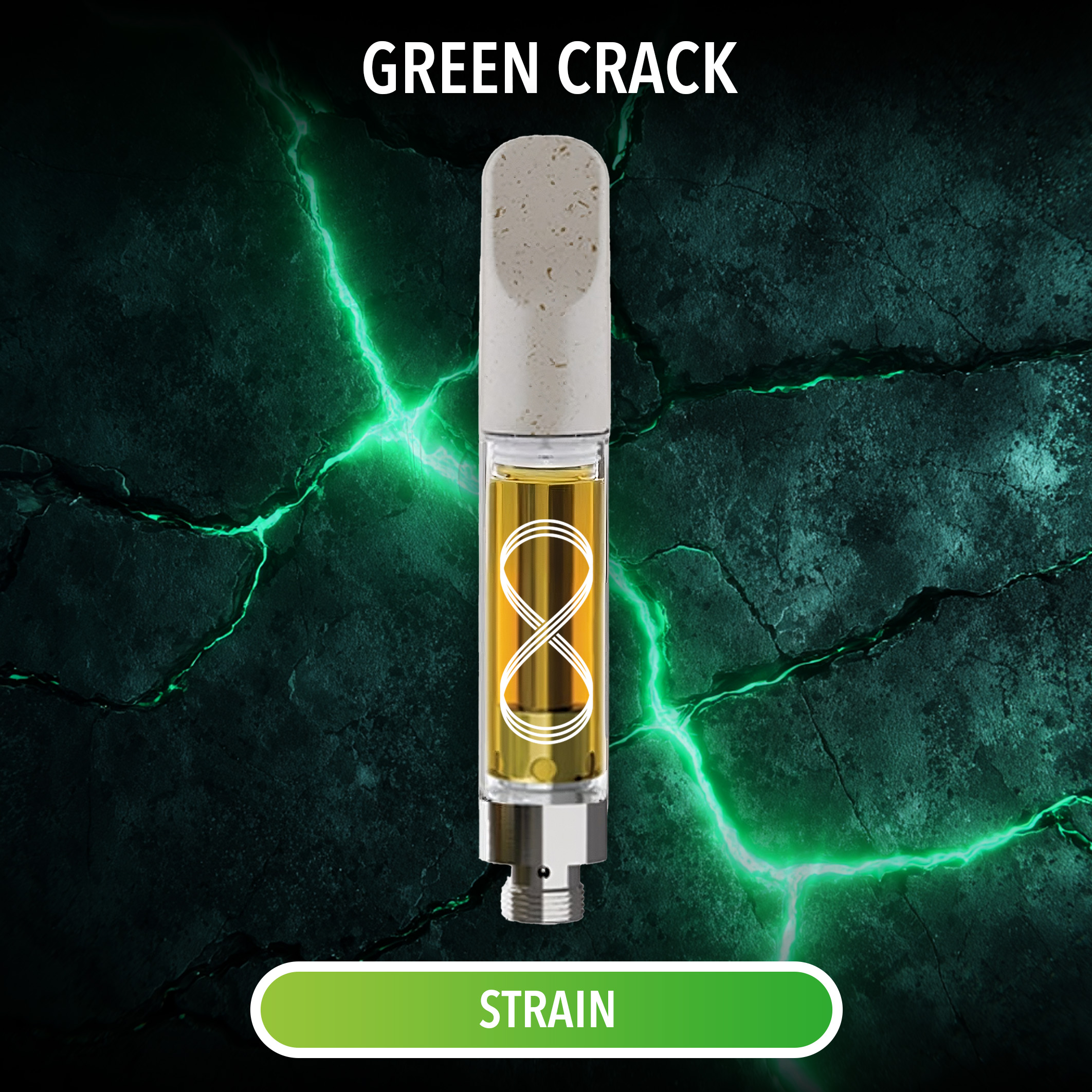 Green Crack | Distillate Cartridge | 1g