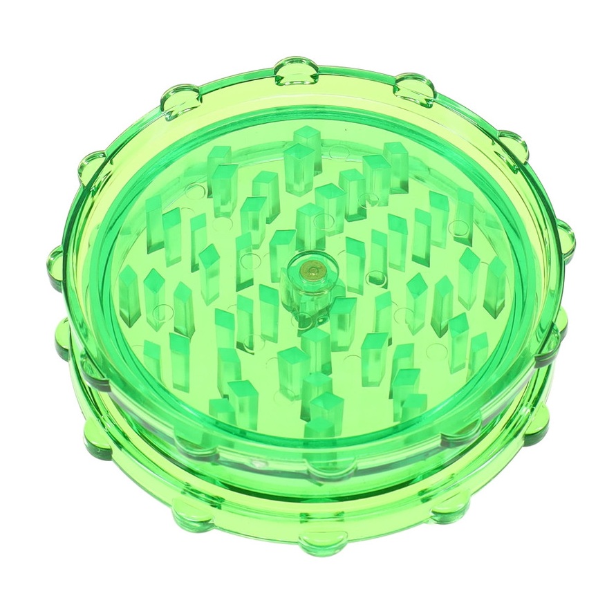 3" Acrylic 2-Part Magnetic Grinder | Green
