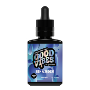 Good Vibes | Blue Raspberry Syrup | Tincture | 500mg