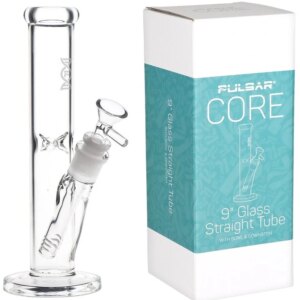 9" Pulsar Core Straight Glass Water Pipe