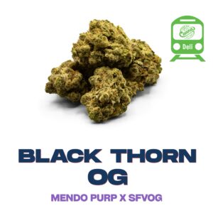 Black Thorn OG (INDICA) | Deli Flower