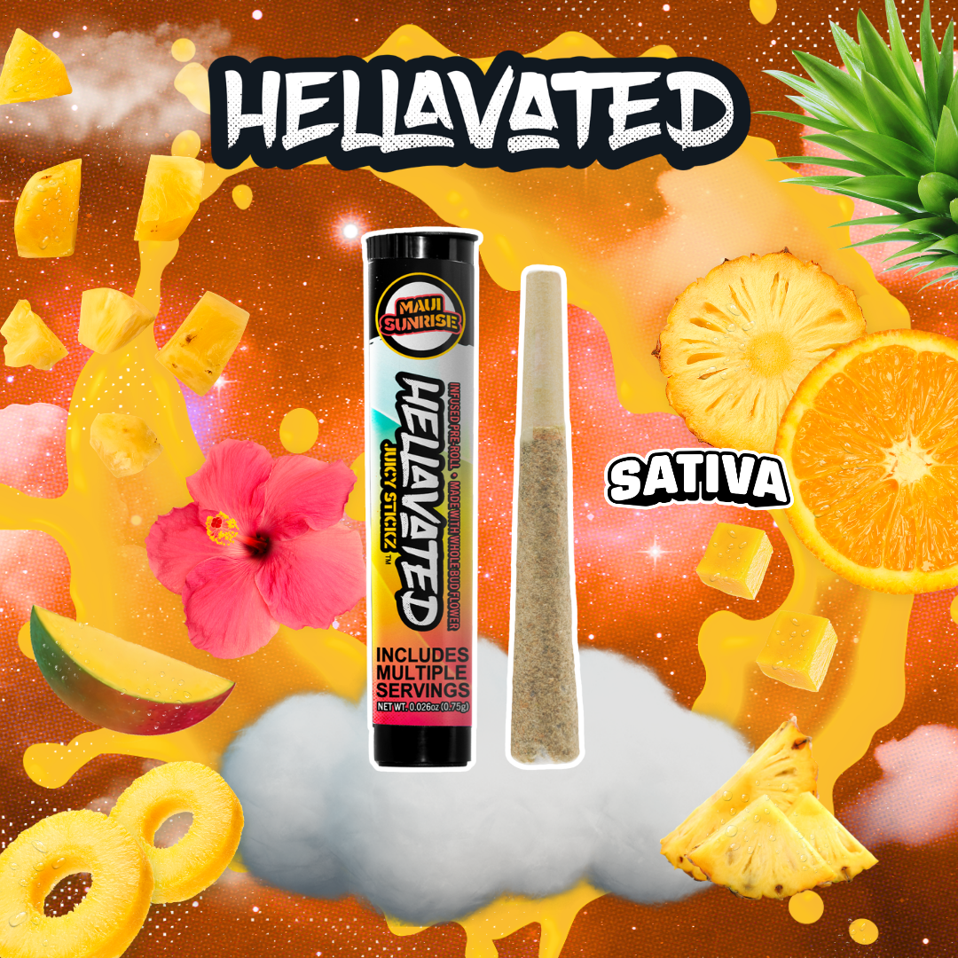 Maui Sunrise | Infused Pre-Roll | 0.75g