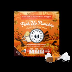 Pumpkin Spice Latte | Perk Up Pumpkin | Fruit Chews | 50mg