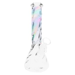 SeshGear Classic Iridescent Glass Water Pipe